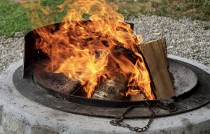 Simple runde Feuerschale